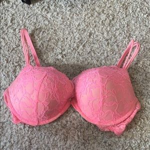 Victoria Secret Pink Lacy Bra, 38D